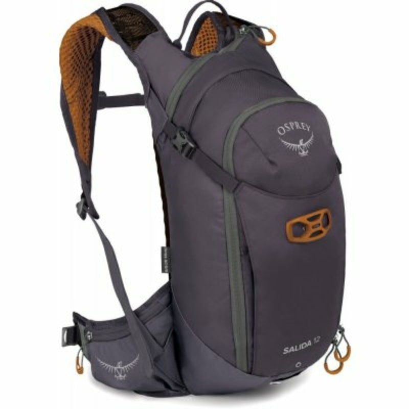 Laden Sie das Bild in Galerie -Viewer, Damen-Fahrradrucksack Osprey Salida 8L Space Travel Grau
