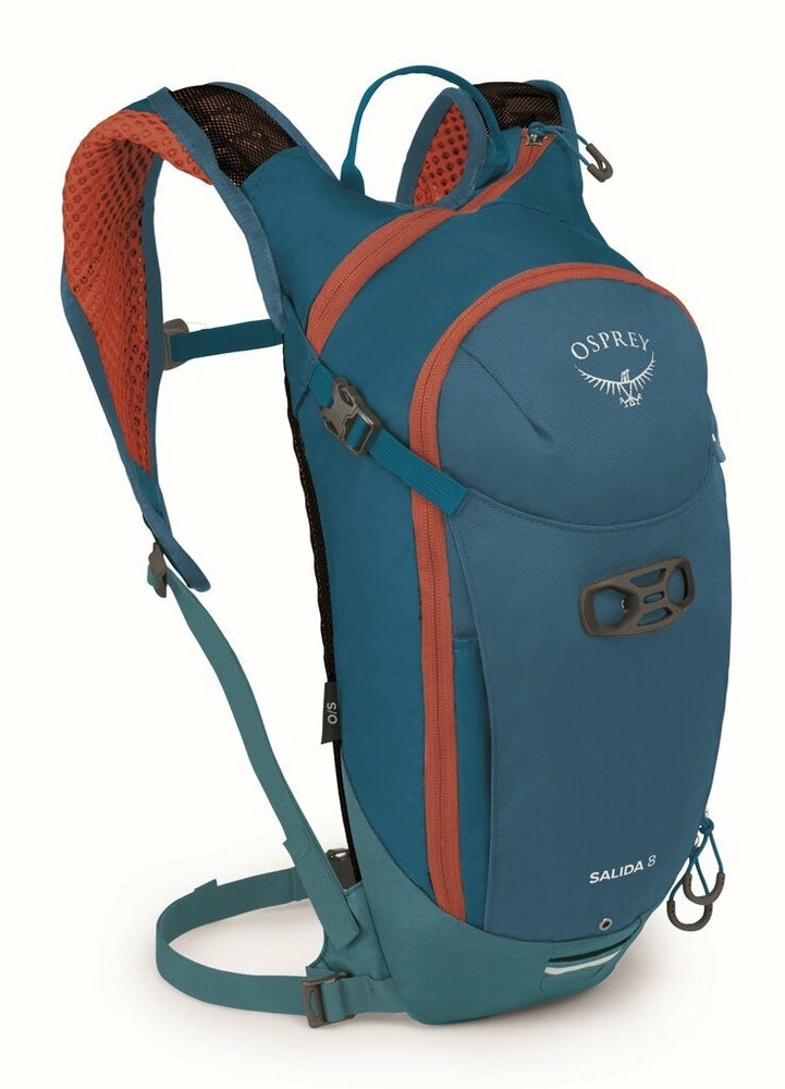 Laden Sie das Bild in Galerie -Viewer, Damen-Fahrradrucksack Osprey Salida 8L Waterfront blau
