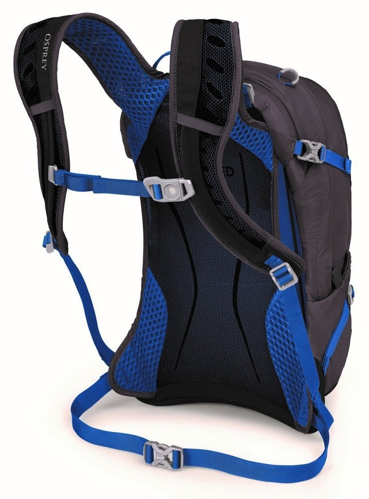 Laden Sie das Bild in Galerie -Viewer, Damen-Fahrradrucksack Osprey Sylva 12L Space Travel Grau
