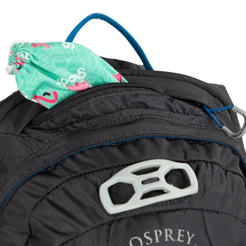 Laden Sie das Bild in Galerie -Viewer, Damen-Fahrradrucksack Osprey Sylva 5L Space Travel Grau
