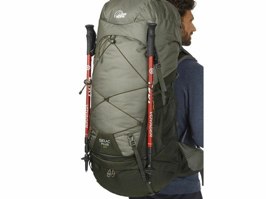 Lowe Alpine Sirac Plus 50L Rucksack in hellem Khaki/Armee