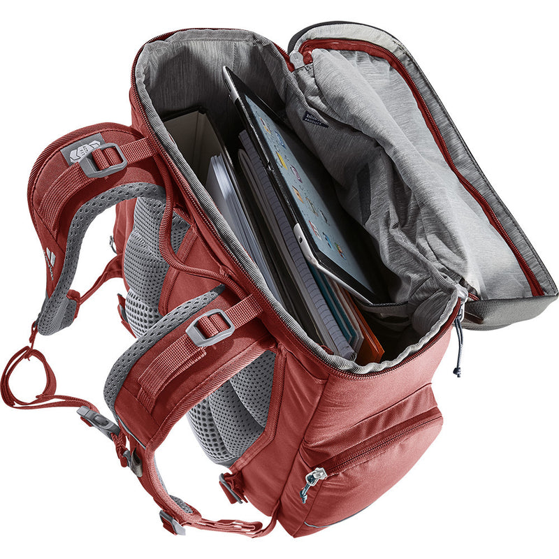 Laden Sie das Bild in Galerie -Viewer, Stadtrucksack Deuter Scula 30L Redwood/Graphit
