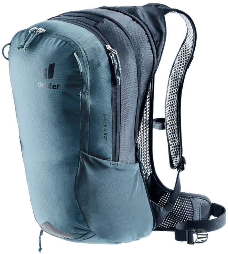 Laden Sie das Bild in Galerie -Viewer, Fahrradrucksack Deuter Race Air 14+3L Atlantic/Tinte
