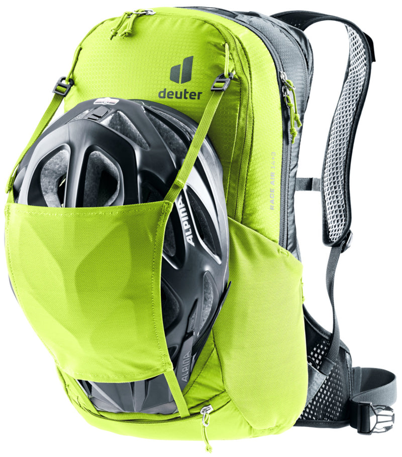 Laden Sie das Bild in Galerie -Viewer, Fahrradrucksack Deuter Race Air 14+3L Citrus/Graphit
