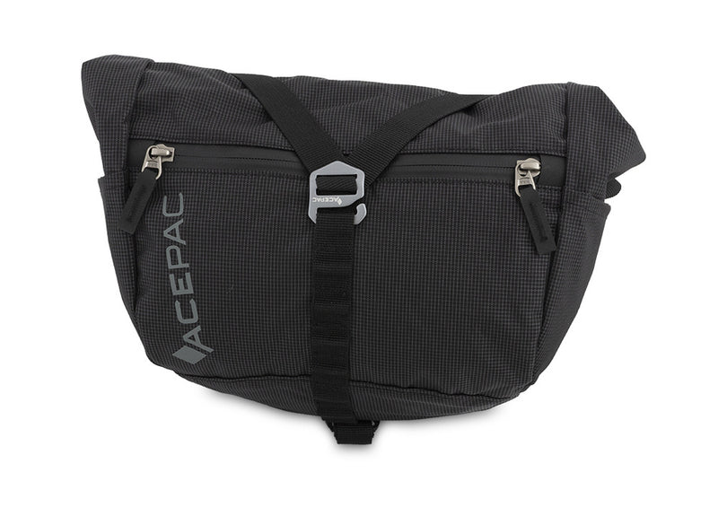 Laden Sie das Bild in Galerie -Viewer, Lenkertasche Acepac Bar Bag MKII Schwarz 5L
