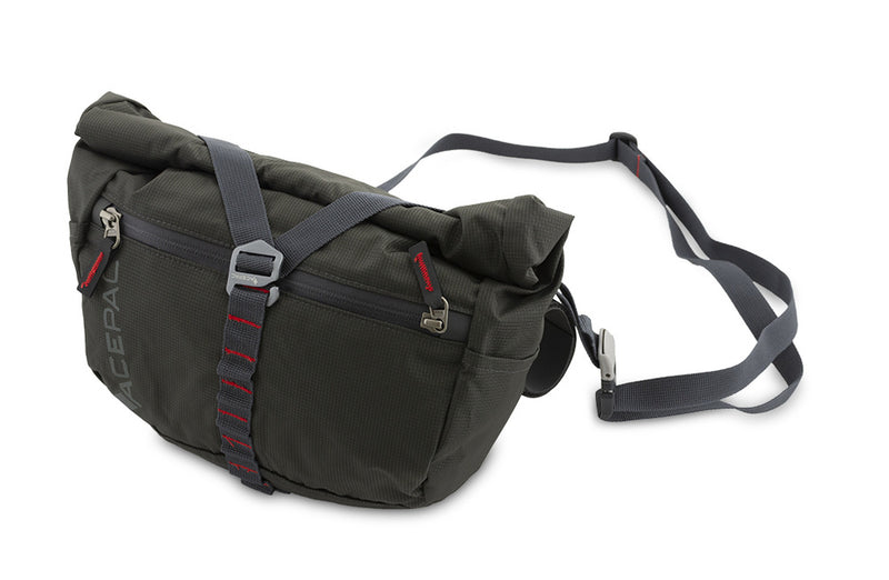 Laden Sie das Bild in Galerie -Viewer, Lenkertasche Acepac Bar Bag MKII Schwarz 5L
