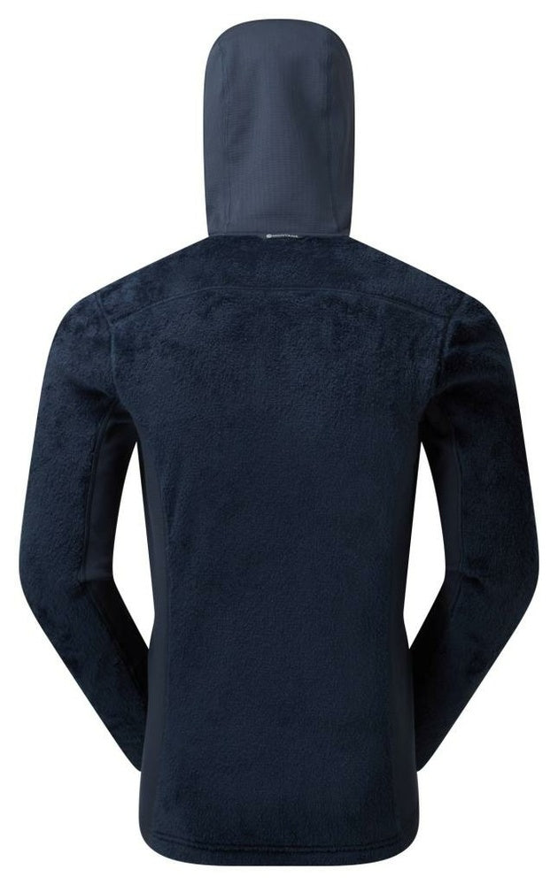 Laden Sie das Bild in Galerie -Viewer, Herren-Fleecejacke Montane Protium XPD Hoodie Eclipse blau
