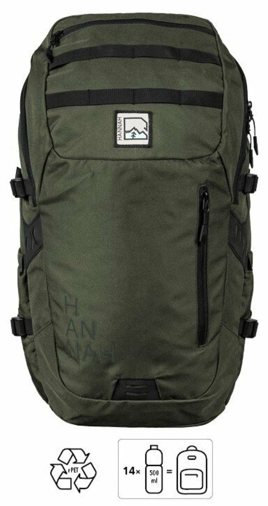 Stadtrucksack Hannah Voyager 28L Bronzegrün