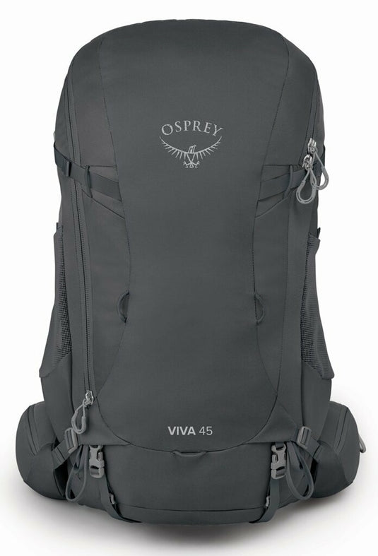 Damen-Trekkingrucksack Osprey Viva 45L Tunnelblick grau