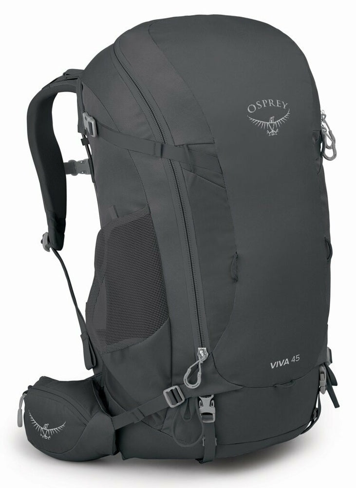 Laden Sie das Bild in Galerie -Viewer, Damen-Trekkingrucksack Osprey Viva 45L Tunnelblick grau
