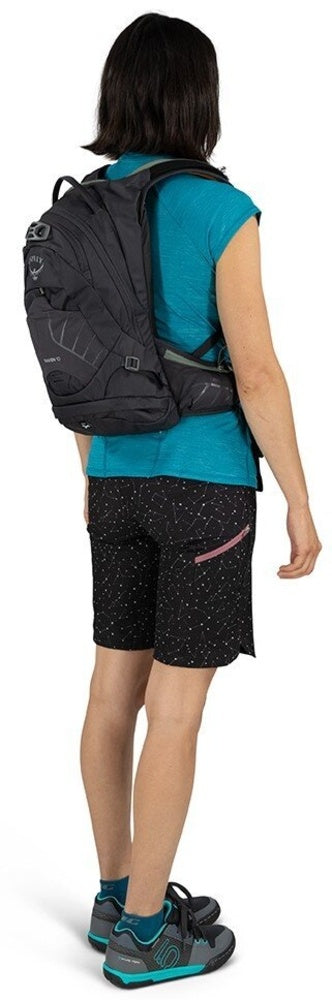 Laden Sie das Bild in Galerie -Viewer, Damen-Fahrradrucksack Osprey Raven 10L Space Travel Grau
