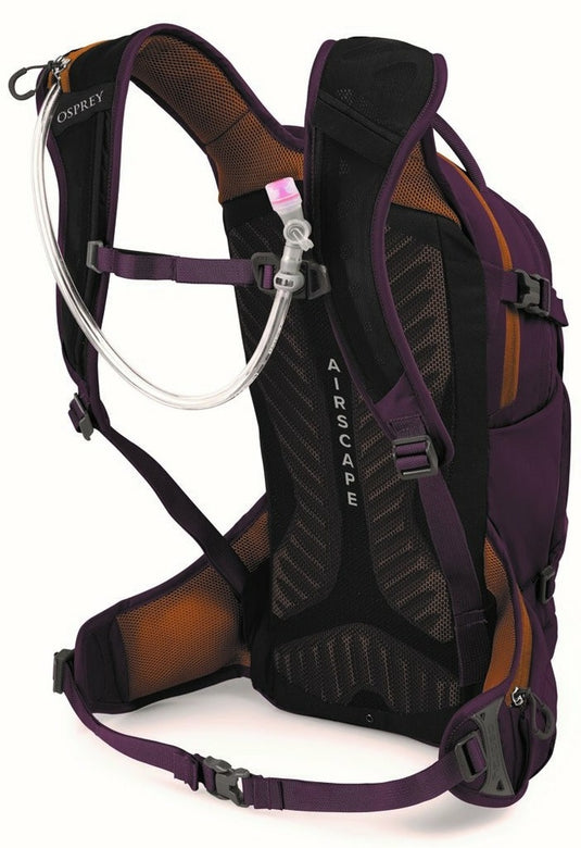 Damen-Fahrradrucksack Osprey Raven 14L Aprium lila