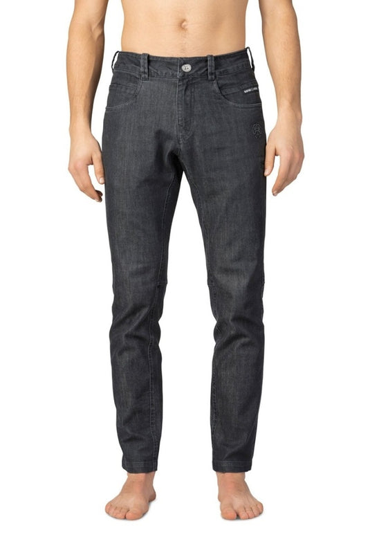 Herren-Kletterjeans Rafiki Aran Black Denim