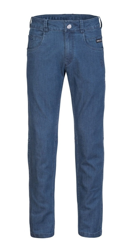 Herren-Kletterjeans Rafiki Aran Dunkelblauer Denim