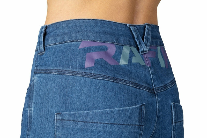 Laden Sie das Bild in Galerie -Viewer, Kletterjeans für Damen Rafiki Asis Dunkelblauer Denim
