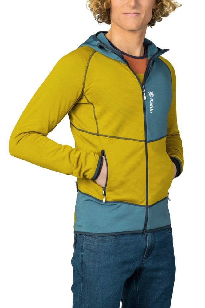 Laden Sie das Bild in Galerie -Viewer, Herren-Kletterjacke Rafiki Ascent Olivenöl/Gobelin
