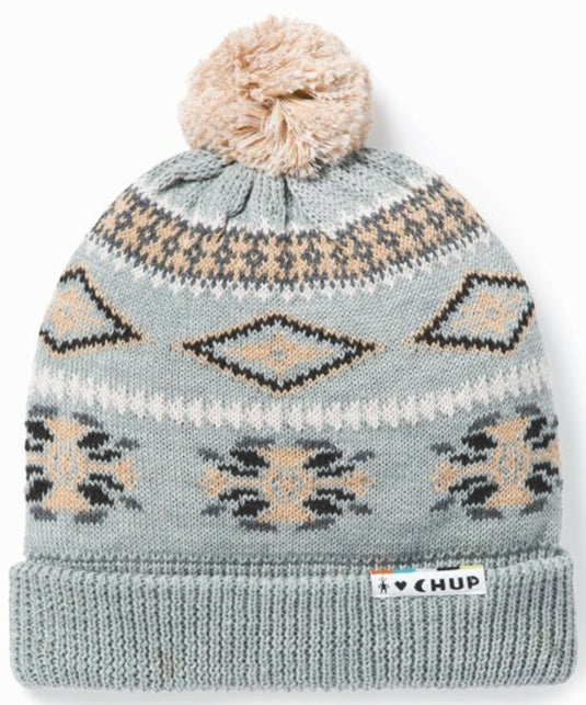 Mütze Smartwool Chup Qo'A Pom Beanie hellgrau meliert