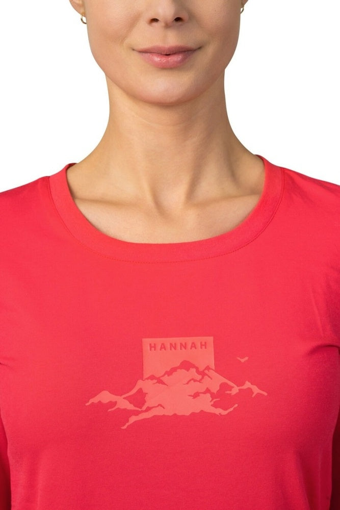 Laden Sie das Bild in Galerie -Viewer, Damen-T-Shirt mit langen Ärmeln Hannah Elara Hibiscus
