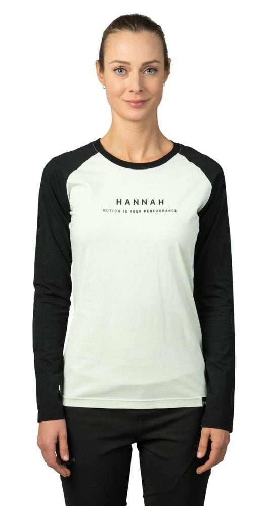 Damen T-Shirt mit langen Ärmeln Hannah Prim Dawn blau/anthrazit