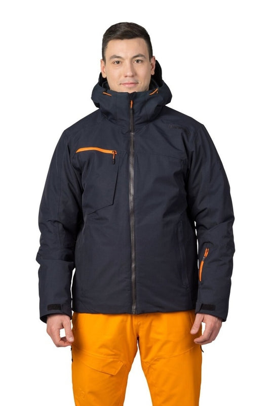 Herren-Skijacke Hannah Kelton Anthrazit/Orange