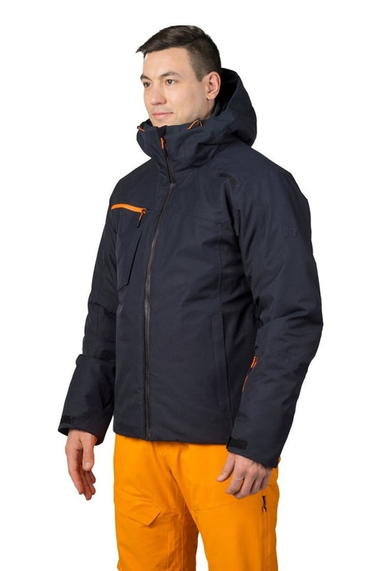 Herren-Skijacke Hannah Kelton Anthrazit/Orange