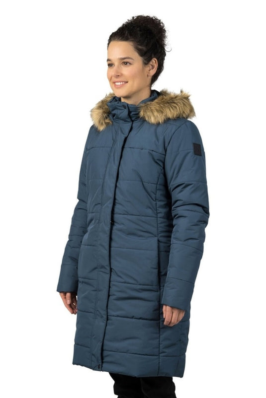 Damen-Stadtmantel Hannah Gema Midnight Navy