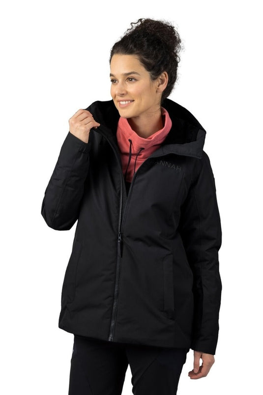 Damen-Wanderjacke Hannah Pepper Anthrazit