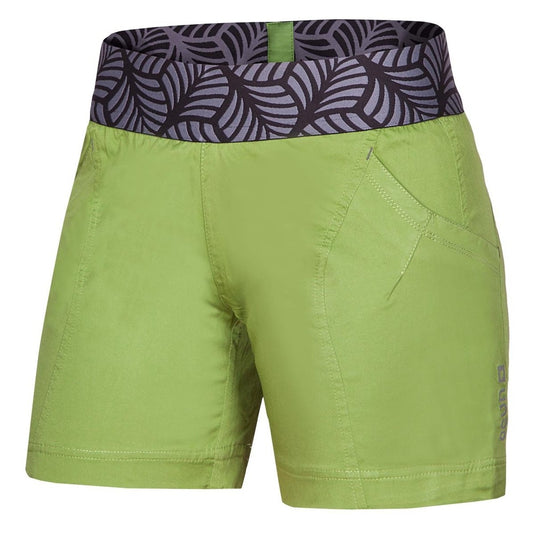 Damen-Shorts Ocún Pantera-Shorts Green Peri