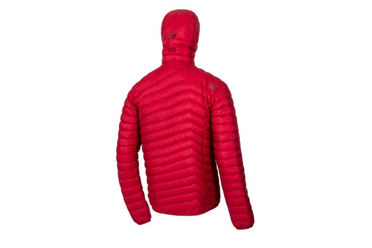 Herren-Daunenjacke Ocún Tsunami Eco Men Red Scarlet