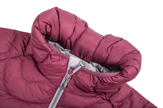 Damen-Daunenjacke Ocún Tsunami Eco Women Rose kastanienbraun