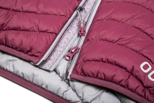 Damen-Daunenjacke Ocún Tsunami Eco Women Rose kastanienbraun