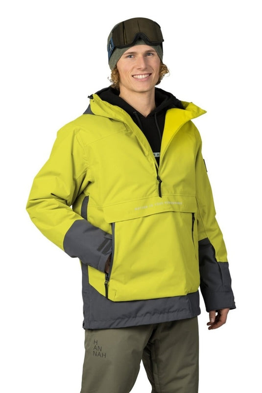 Herren-Skijacke Hannah Patty FD Citronelle/Asphalt