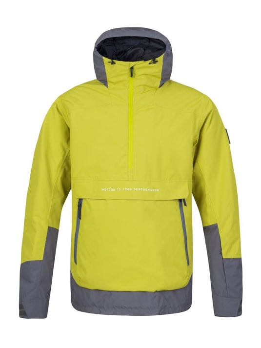 Herren-Skijacke Hannah Patty FD Citronelle/Asphalt