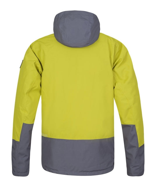 Herren-Skijacke Hannah Patty FD Citronelle/Asphalt