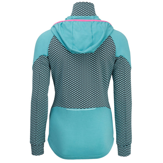 Damen-Sweatshirt Silvini Artica ozean-türkis