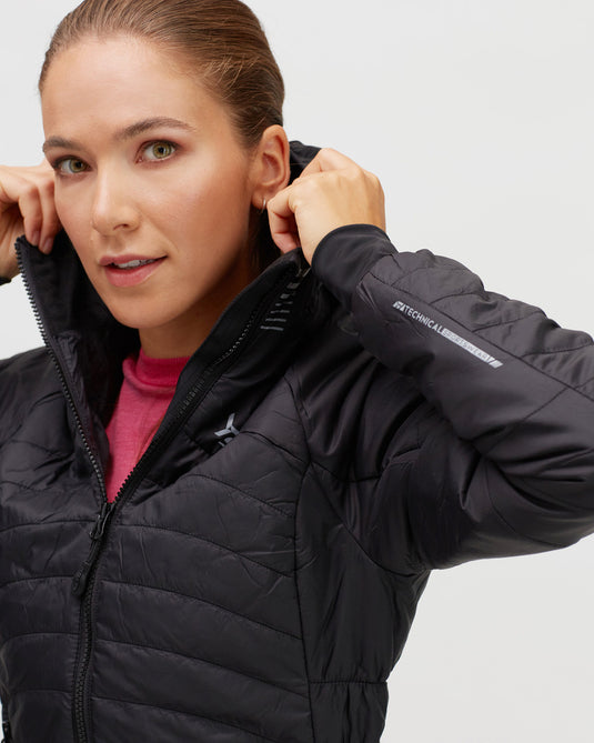 Damen-Isolierjacke Silvini Cesi schwarz