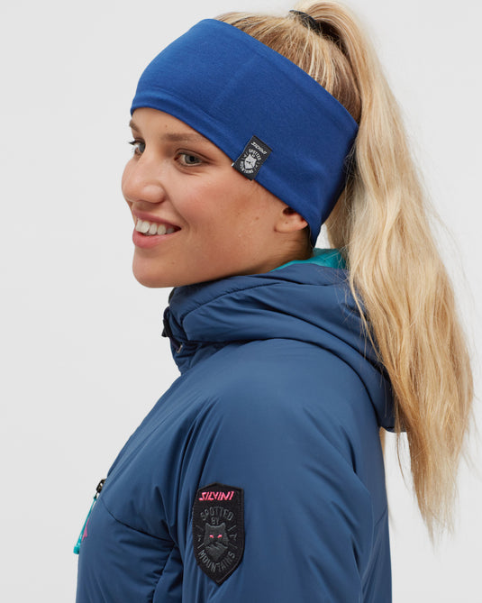 Damen-Ski-Alpinjacke Silvini Lupa Marine-Türkis