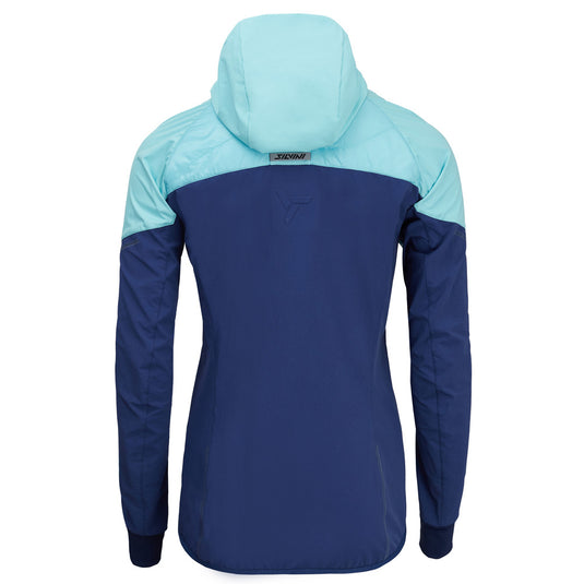 Damen Winterjacke Silvini Aspirino Marine-Türkis