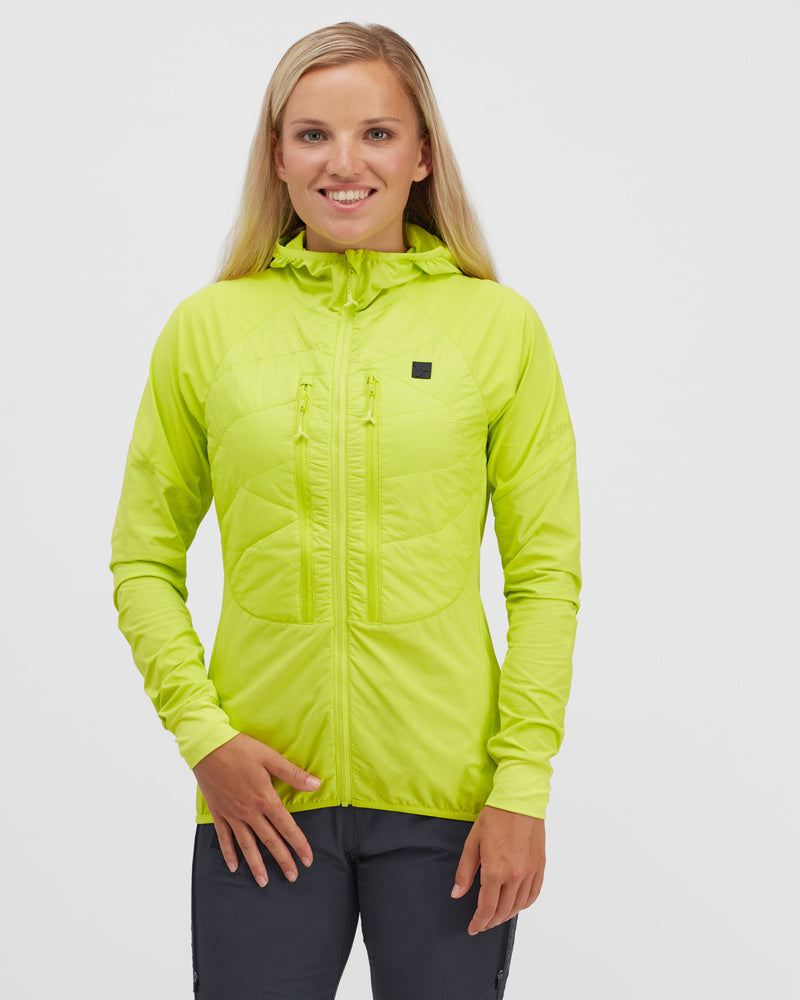 Laden Sie das Bild in Galerie -Viewer, Damen Winterjacke Silvini Aspirino Limette
