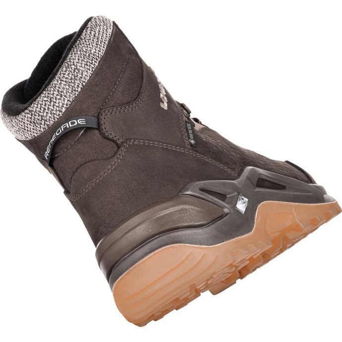 Herren-Stiefeletten Lowa Renegade Warm GTX Mid Schiefer/Nelke