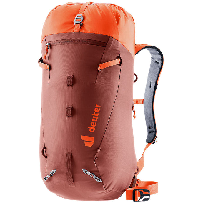 Kletterrucksack Deuter Guide Einheitsgröße 24L Redwood/Papaya