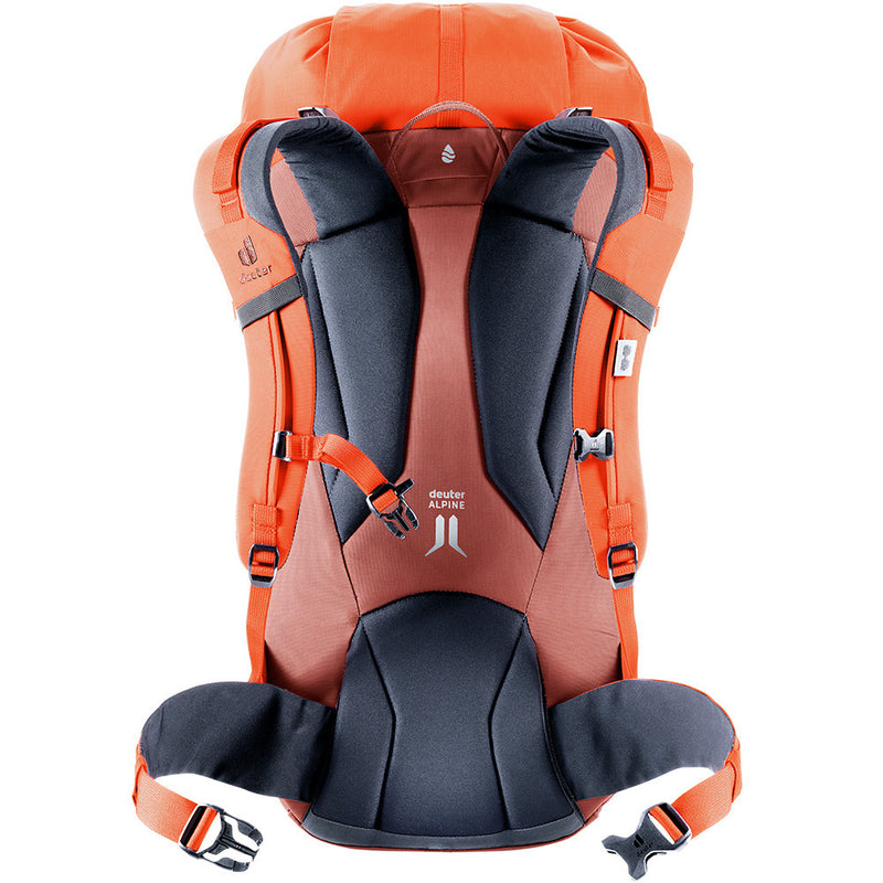 Laden Sie das Bild in Galerie -Viewer, Kletterrucksack Deuter Guide One Size 30L Redwood/Papaya
