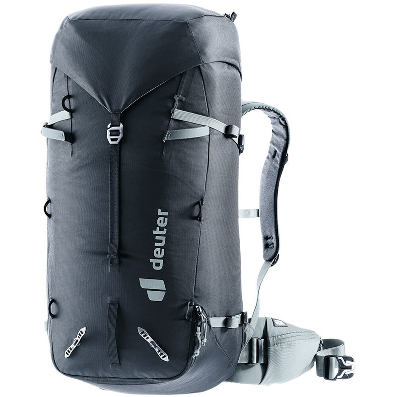 Laden Sie das Bild in Galerie -Viewer, Kletterrucksack Deuter Guide Einheitsgröße 34+8L Schwarz/Schiefer
