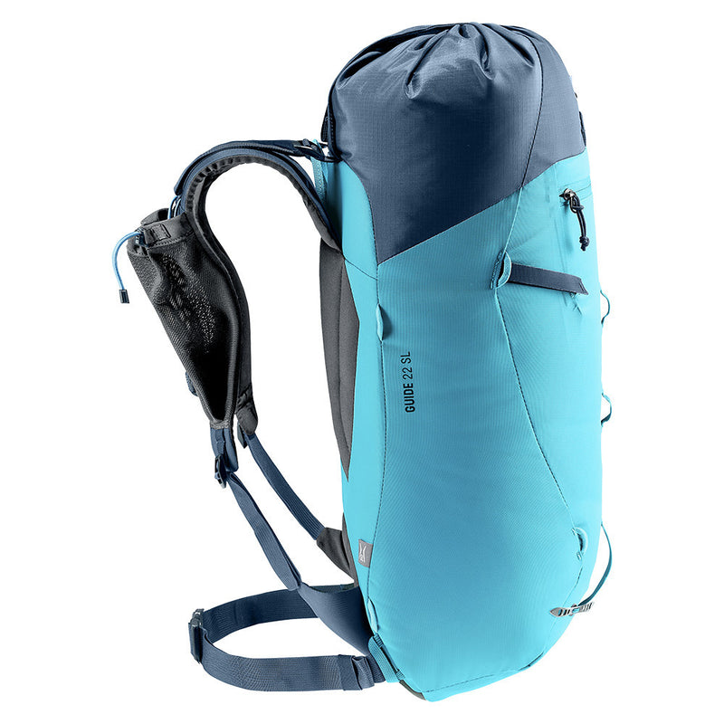 Laden Sie das Bild in Galerie -Viewer, Damen-Bergsteigerrucksack Deuter Guide SL Einheitsgröße 22L Lagune/Tinte
