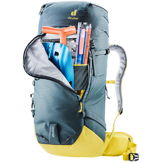 Alpin-Skirucksack Deuter Freescape Pro Einheitsgröße 40L+ Umbra/Papaya