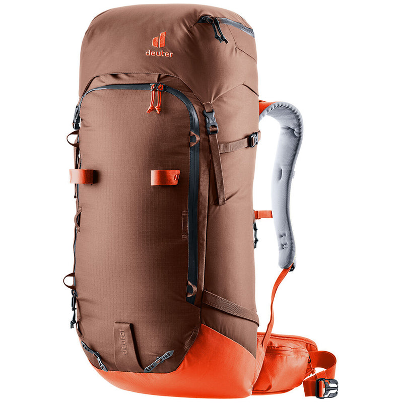 Laden Sie das Bild in Galerie -Viewer, Alpin-Skirucksack Deuter Freescape Pro Einheitsgröße 40L+ Umbra/Papaya
