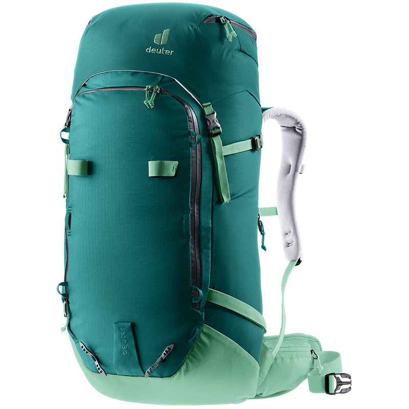 Laden Sie das Bild in Galerie -Viewer, Damen-Alpin-Skirucksack Deuter Freescape Pro SL Einheitsgröße 38L+ Deepsea/spearmint
