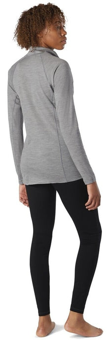 Funktions-Sweatshirt für Damen Smartwool W Classic All-Season Merino Hellgrau meliert