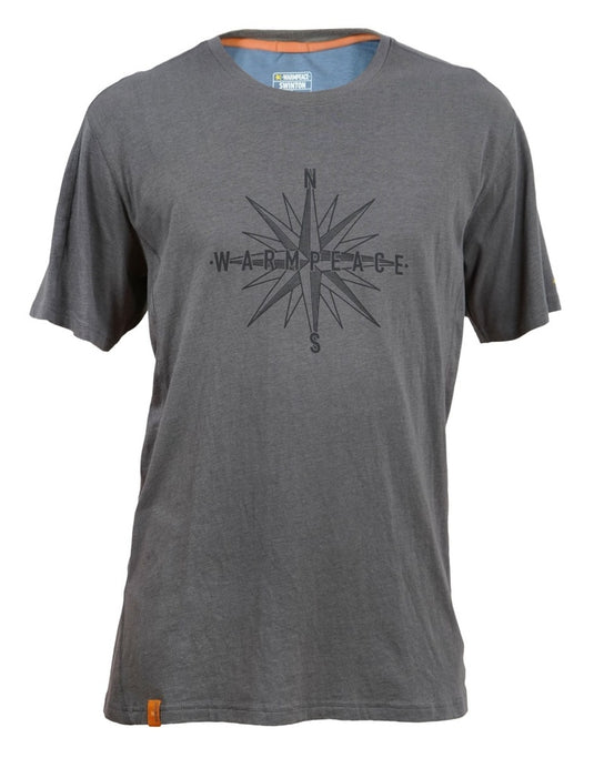 Herren-T-Shirt mit kurzen Ärmeln Warmpeace Swinton Grey