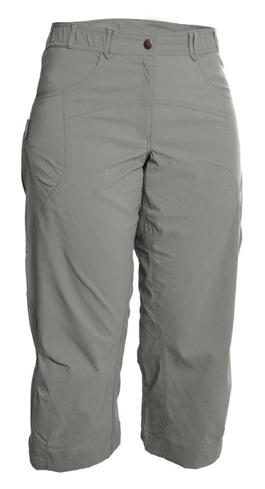 Damen-3/4-Hose Warmpeace Flash 3/4 Lady Drizzle grau